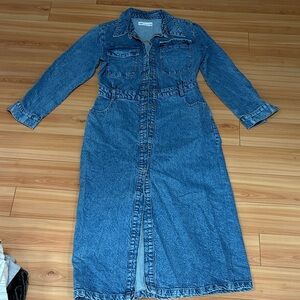 Zara denim dress